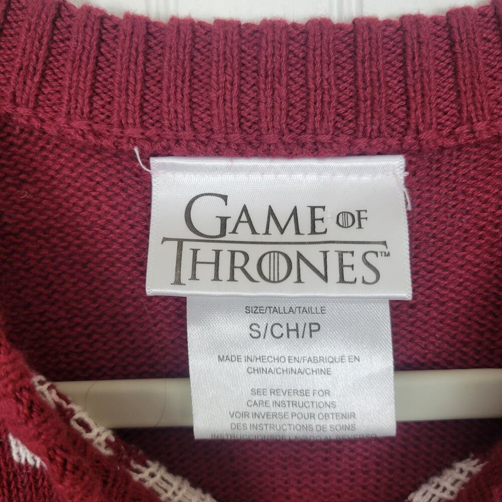 Game Of Thrones I Drink And I Know Things Knit Sw… - image 5